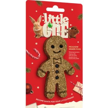  Little One Grass Man Treats Toys for All Small Mammals 65g 