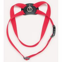 Coastal 1" Size Right Harness Red Large
