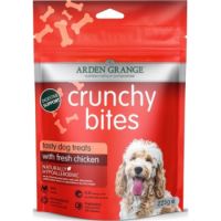 Arden Grange Crunchy Bites Chicken Dog Treats 225g