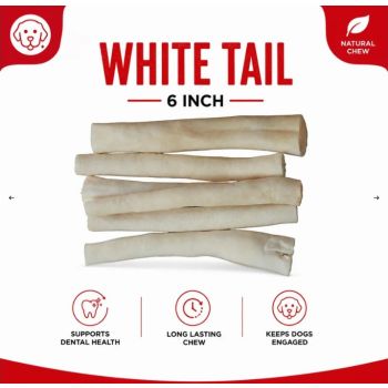  Petrix White Tails 6" - 6 Pcs 