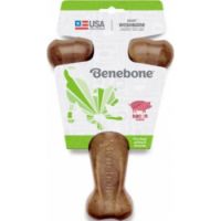 Benebone Wishbone Dog Chew Toy – Bacon  Large