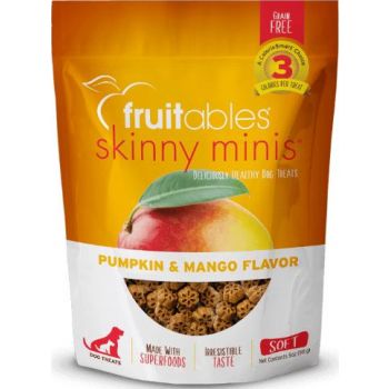  Fruitables Skinny Minis Dog Treats Pumpkin & Mango 141gr 