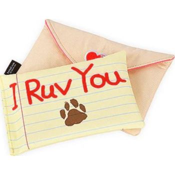 Ruv Letter Valintines Dog Toys 