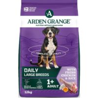 Arden Grange Daily Large Breeds Adult Fresh Chicken & Rice Dry Dog Food 12kg