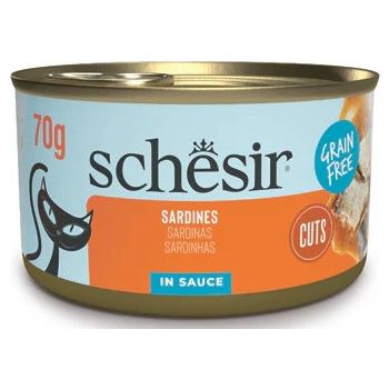  Schesir Grill Wholefood Cat Can Sardines 70g 