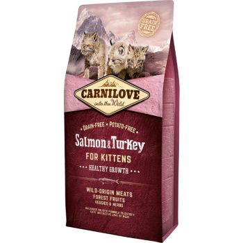  Carnilove Salmon & Turkey For Kittens 6kg 