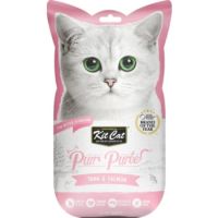 Kit Cat Puree Tuna & Salmon 4x15g