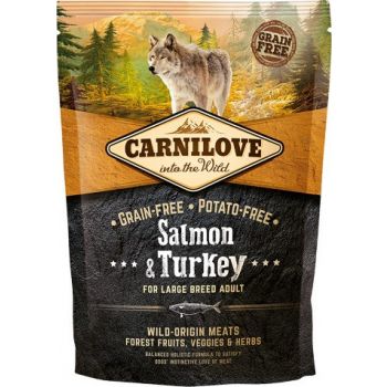  Carnilove Salmon & Turkey For Large Breed Adult Dogs 1.5kg 