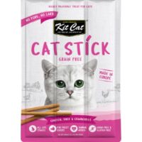 Kit Cat Grain Free Cat Stick Treata Chicken Duck & Cranberries 15g