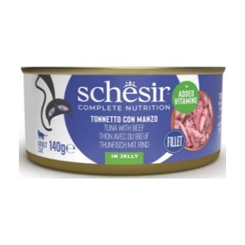  SCHESIR CAT CAN TUNA/BEEF 140GM (C2701) 