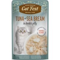 Cat Fest Tuna With Sea Bream In Tender Jelly For Cats 70g