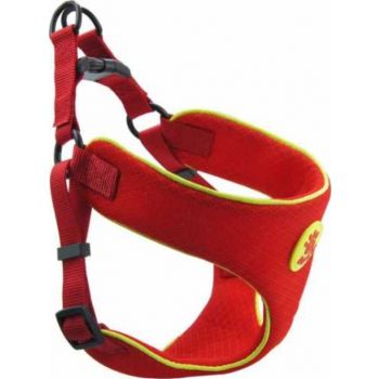  DOCO® Reflective Chest Plate Mesh Free-Walking Harness maroon Small 