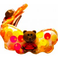 Hair Clip Bear Wings 1