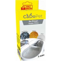 CADOPET WATER FOUNTAIN CATRIDGE FILTER-3 PCS