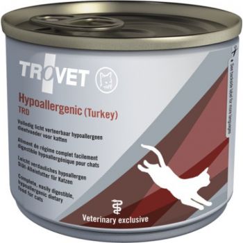  Trovet Hypoallergenic Turkey Cat Wet Food Can 200g 