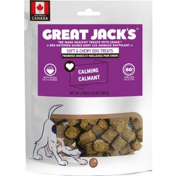  Great Jack’s Functional Calming Grain-Free Dog Treats 9.2oz / 261gm 