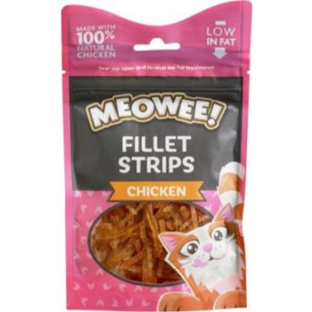  Meowee Fillet Strips Chicken 35g 