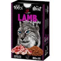 Alpha Spirit Natural Snacks for Cats - Lamb 80g