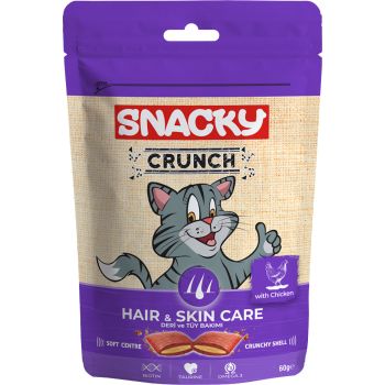  Snacky Cat Crunch ( Hair Skin) Chicken 60 g 