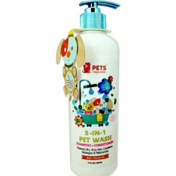  Pets Republic Shampoo 5 in 1 Baby Scent 500ml 