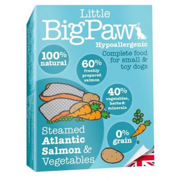  Little Big Paw Dog Salmon & Vegetable Dinner 150g 