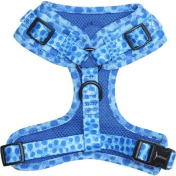  Pupstra Adjustable Harness - Blue Leopard Xs 