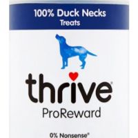 Thrive Duck Necks Dog Treats 135g