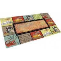 Dry Mate Cat Litter Mat Fish Kitty 20x28 in Buy, Best Price. Global  Shipping.